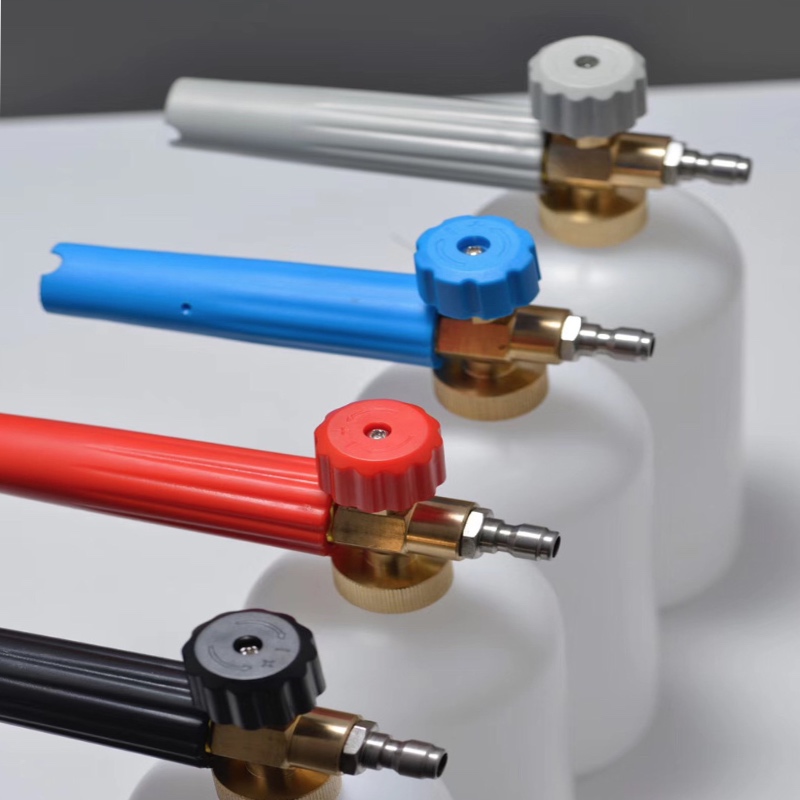 압력 세척기 세차를위한 눈 거품 대포