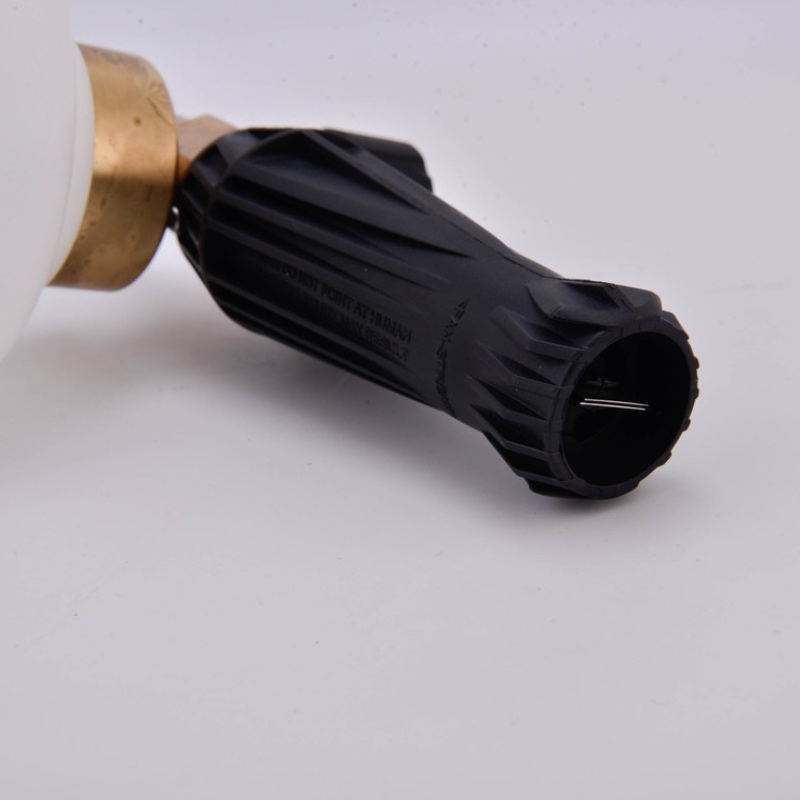 자동차 세탁기 거품 대포 분무기 빠른 커넥터 1.5L 용 고압 세탁기 눈 거품 랜스