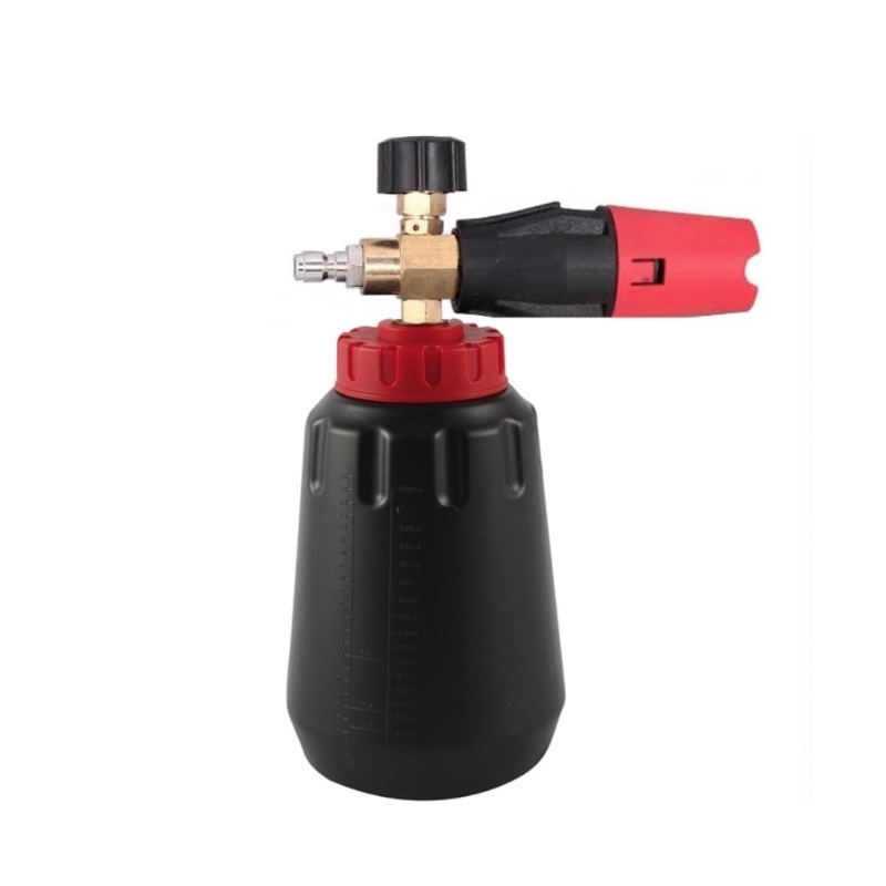 세차 눈 거품 대포