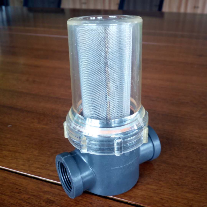 1 인치 NPT 암 인라인 호스 스트레이너