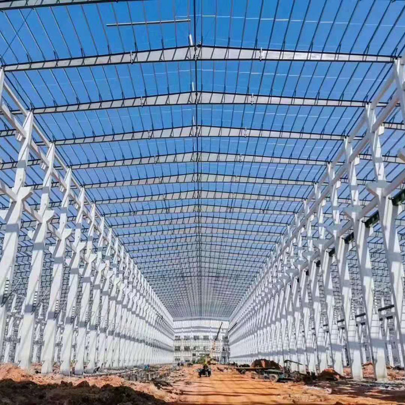 도매 주문을 받아서 만들어진 산업 강철 구조 시리즈 건물 작업장 창고