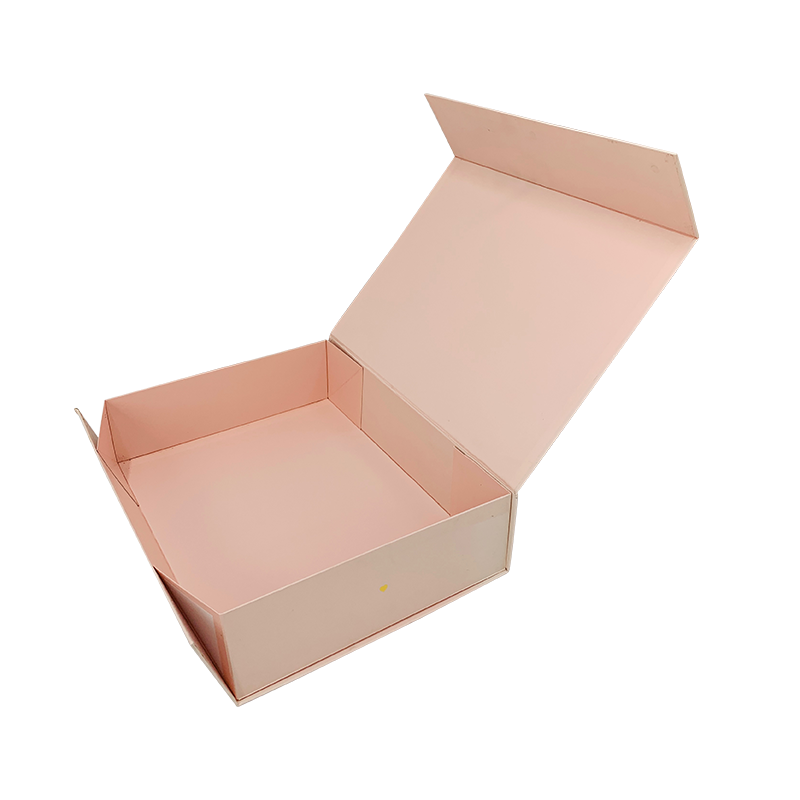 1011YSS 선물용 종이 포장 상자 핑크 접이식 선물 상자