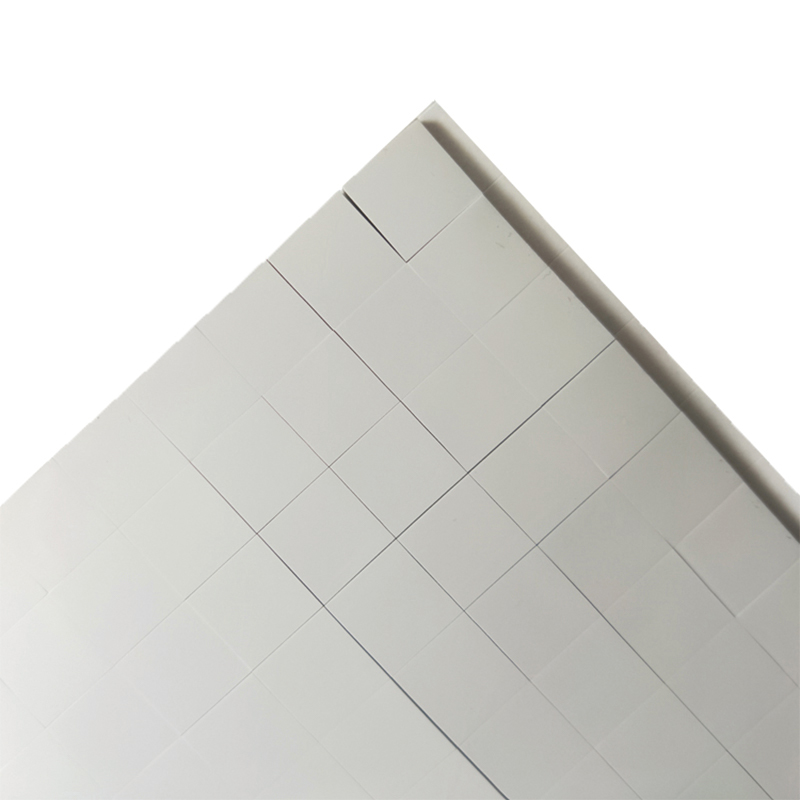 환경 친화적 인 열전 도성 실리콘 시트, 단일 뒷면 회백색 방열판, 충격 흡수 및 방음 실리콘 시트, 다이 컷 가능