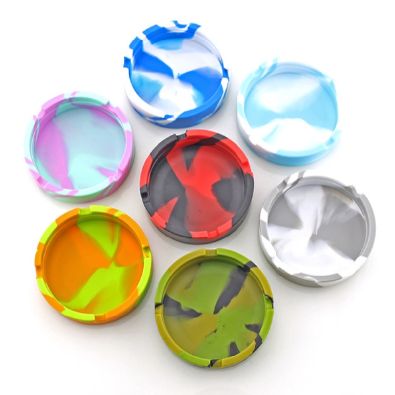 둥근 위장 재떨이