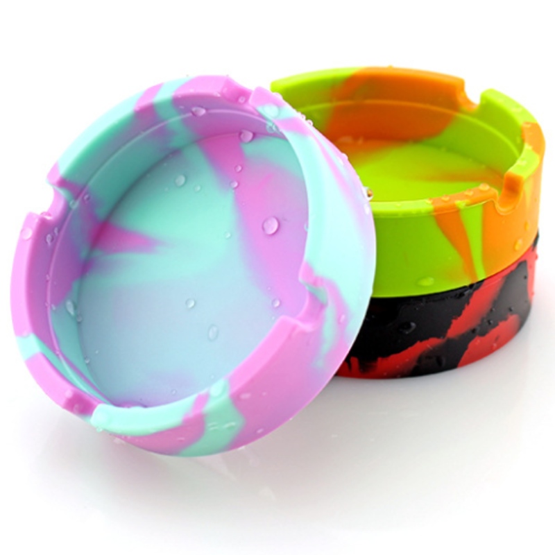 둥근 위장 재떨이