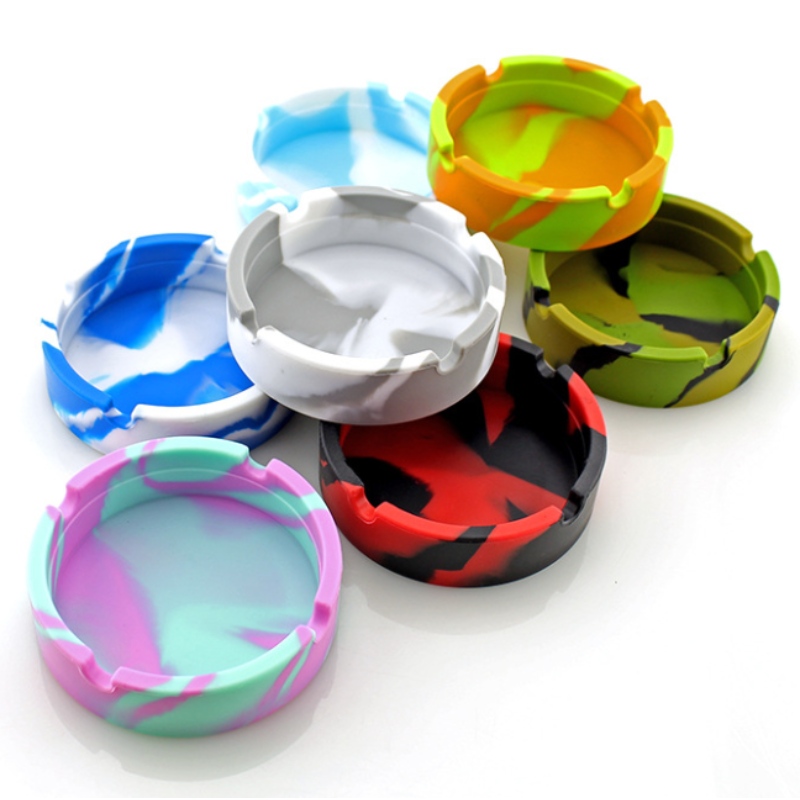 둥근 위장 재떨이