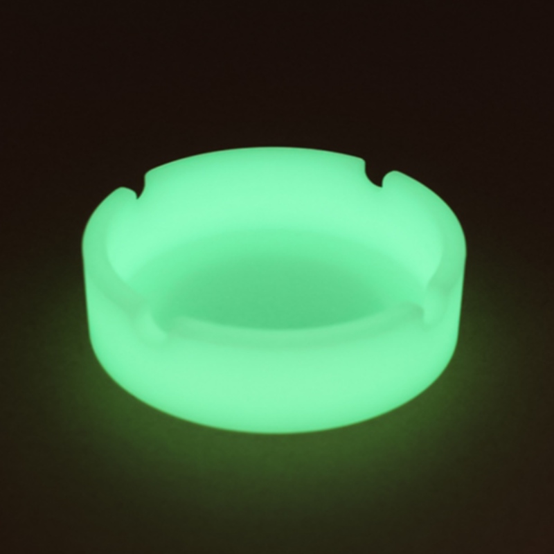 둥근 발광 재떨이