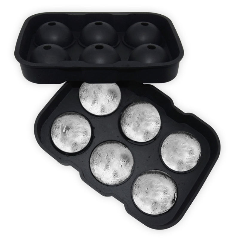 10 색 스팟 위스키 6 홀 아이스 하키 몰드 원형 방수 제빙기 용 특수 아이스 모델