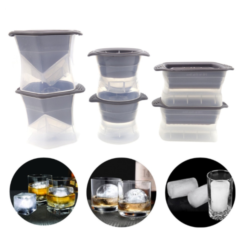 플라스틱 아이스 하키 실리콘 몰드 플라스틱 급속 냉동 아이스 하키 라운드 급속 냉동 실리카 젤 아이스 하키 몰드