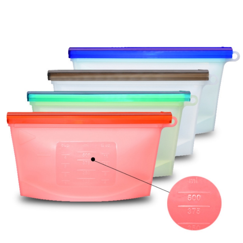 실리카겔 보관 봉투 500ml 실리카겔 보관 봉투 보존 냉동 보관 밀봉 봉투