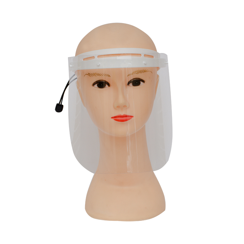 명확한 조정 가능한 안전 플라스틱 Antifog 눈 보호 얼굴 방패 바이저