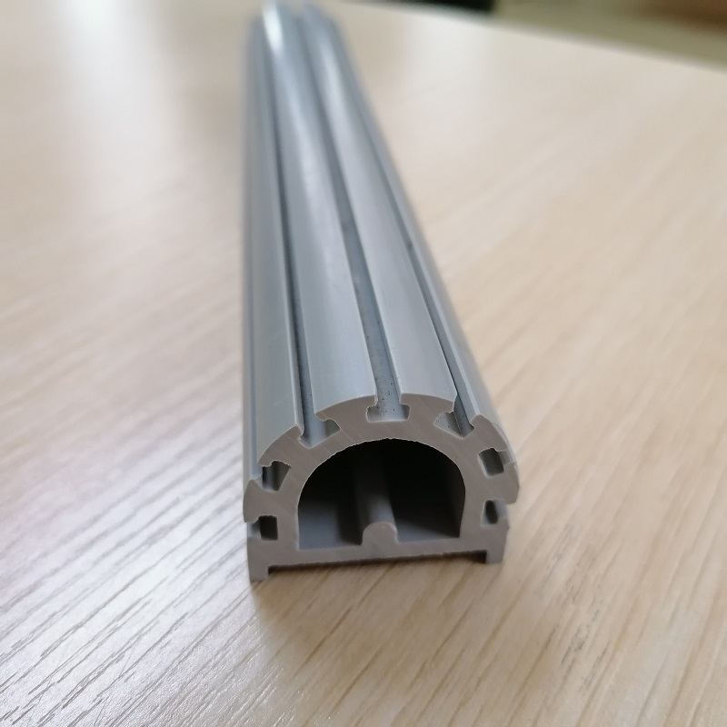 비표준 맞춤형 PVC 프로파일 공장 PVC 산업 프로파일 PVC D 모양 프로파일