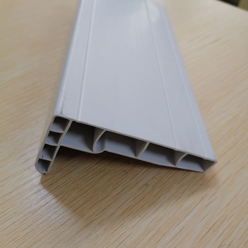 PVC 벤트 프로파일 플라스틱 중공 섹션 환기 시스템 용 사용자 정의 PVC 프로파일