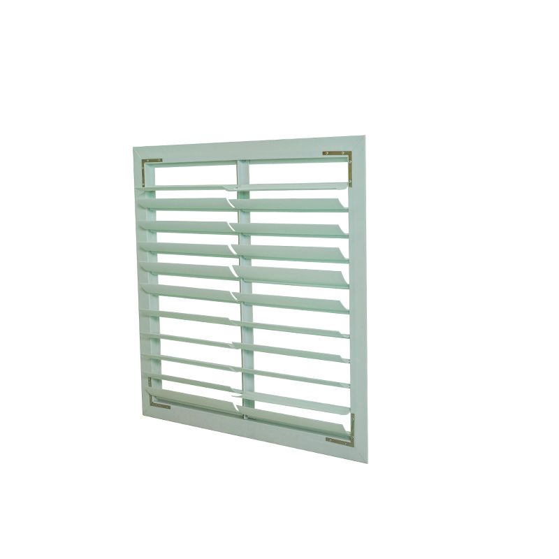 에너지 효율적인 PVC 블라인드 플라스틱 셔터 배기 팬용 환기 PVC 루버