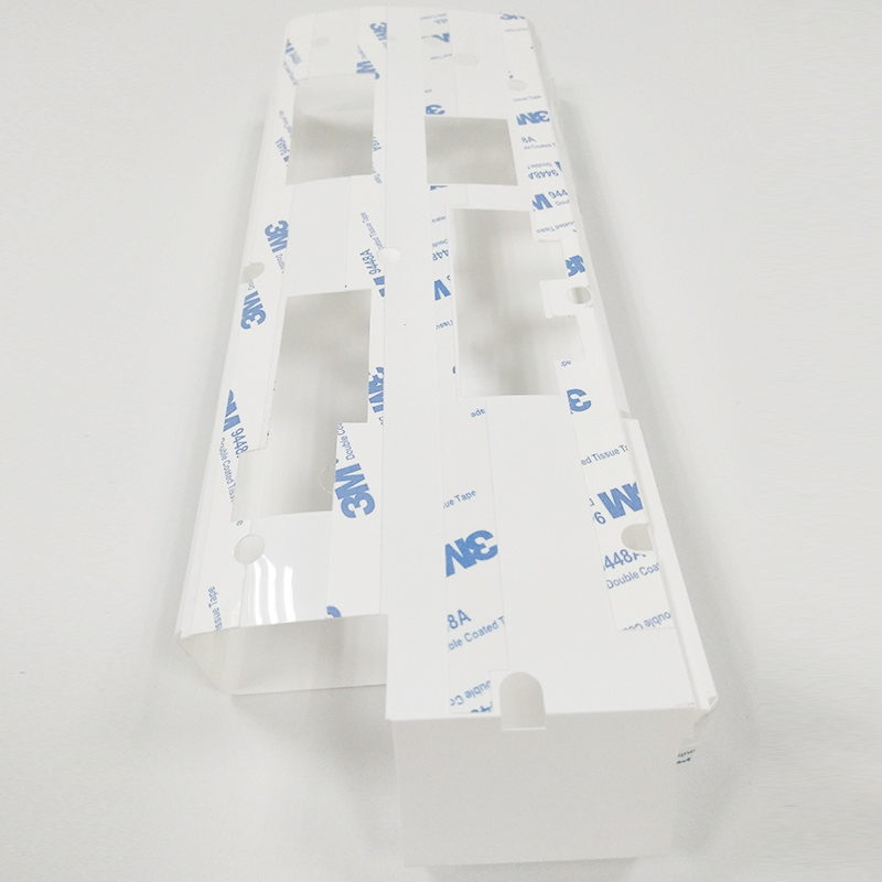 새로운 화이트 절연성 가스켓 GE-FR1 절연 시트 난연성 PC 절연 시트는 다이 컷 될 수 있습니다