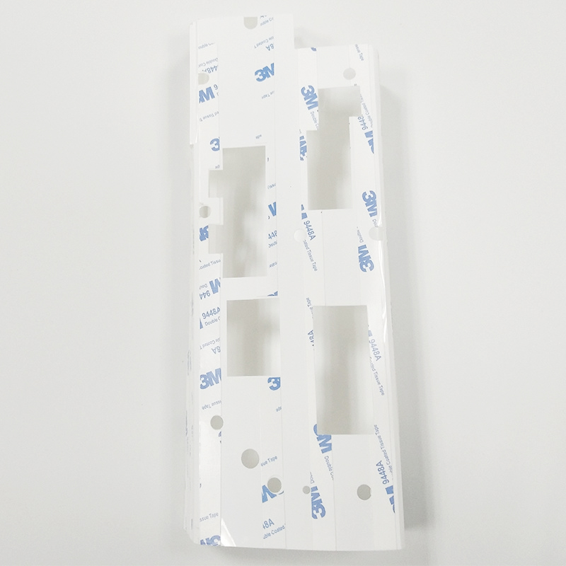 새로운 화이트 절연성 가스켓 GE-FR1 절연 시트 난연성 PC 절연 시트는 다이 컷 될 수 있습니다