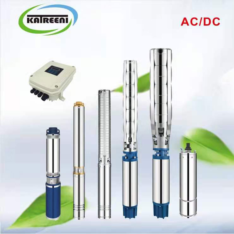 태양 양수 체계를위한 깊은 우물 시추공 잠수 할 수있는 나사 수도 펌프 2qgd 2 인치