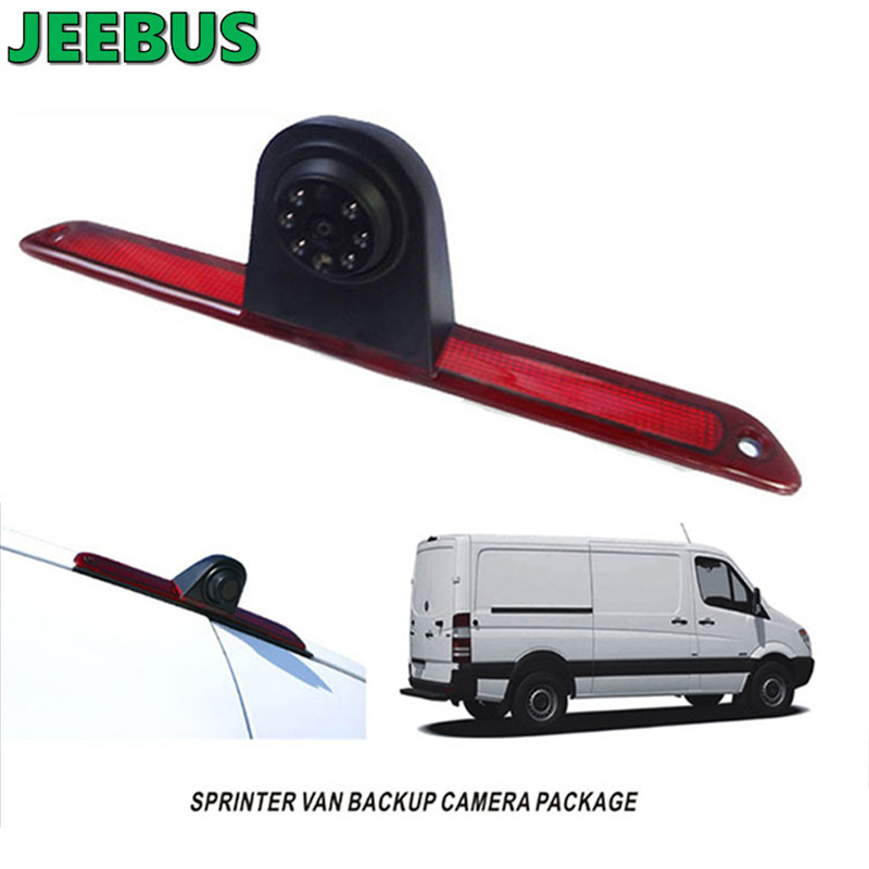 벤츠 스프린터 VW Crafter 2007-2019 용 HD 나이트 비전 방수 브레이크 라이트 카메라