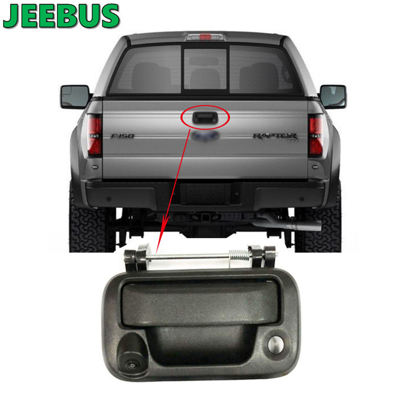 포드 F 150 자동 고 화질 야간 디 스 플레이 후진 비디오 미닫이 손잡이 카메라 2004 - 2014 F 250 350 550 2008 - 2014 슈퍼 당직 2008 - 2016