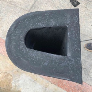 반원형 방파제 부두 고무 호 현 선 직사각형 호 현 범퍼