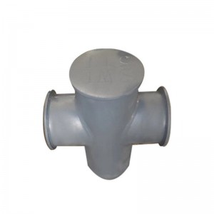 선박 계선 용 강철 선 부속품 더 블 교차 계선 기둥