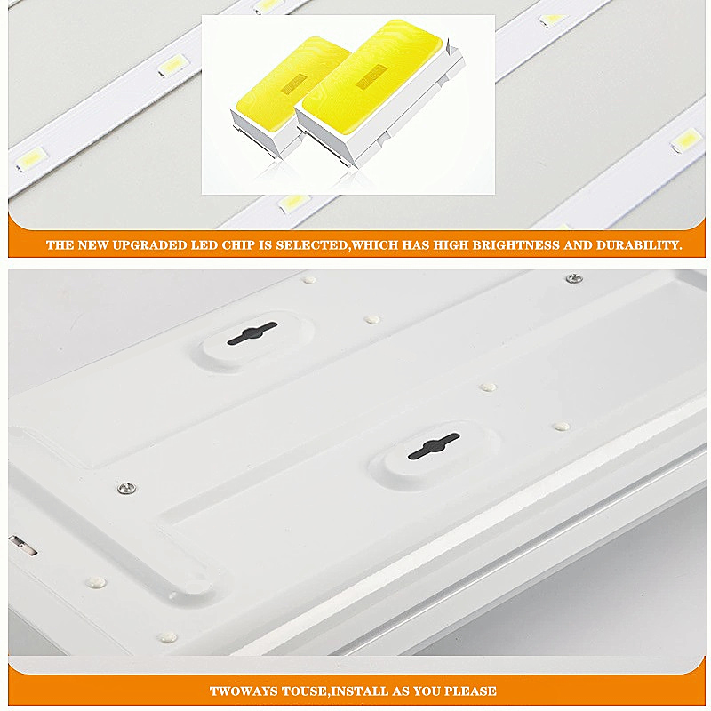 연결 가능 한 LED 서 라운드 고정 등 4 피트, 차고 LED 현장 등 - 5000 K, ETL 과 Energy Star 인증, LED 선형 실내 등, LED 천장 등