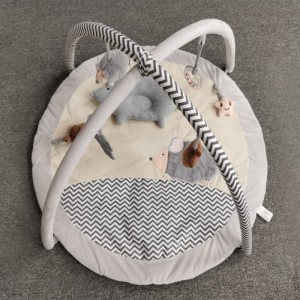 둥 근 놀이 패드. - 쥐.