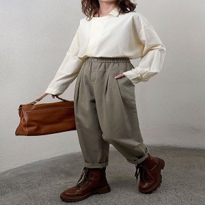 와 이 드 팬츠 는 어떤 장소 에 나 잘 어 울 리 고 가장 편안 한 캐 주 얼 스타일 의 면 마 맞 춤 형 와 이 드 팬츠 11733.