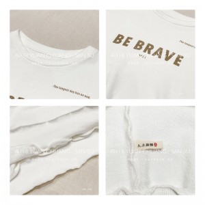 루즈 한 디자인 의 심 플 한 라운드 네 크 라인 스타일 봉제 소매 스타일 캐 주 얼 원색 면 마 사이즈 맞 춤 형 12622 운동복