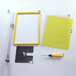 TMJ POP 020 도매 포스터 디스플레이 스탠드 양면 A 프레임 사인 홀더 디스플레이 포스터