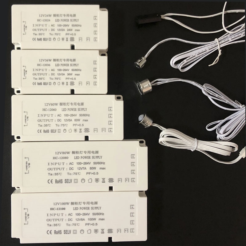 공장 OEM ODM 교차 직류 정 전압 12v 100 w led 드라이브 자 흡 등 전원
