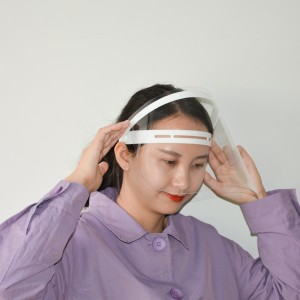 EN166 크리스마스 겨울 안전 보호 스프 라이트 마스크 투명 마스크 치과