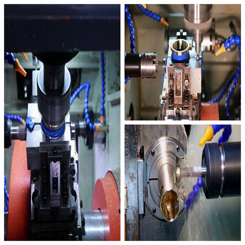 황동 실린더 밸브 생산 라인 용 멀티 스핀들 가공 기계