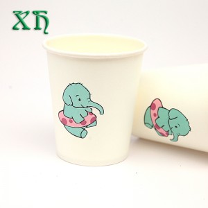 물을위한 5oz 생물 분해성 종이컵 종이컵