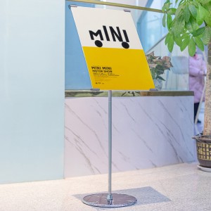 TMJ PP-557 저렴한 야외 포스터 롤업 배너 프레임 광고 디스플레이 스탠드