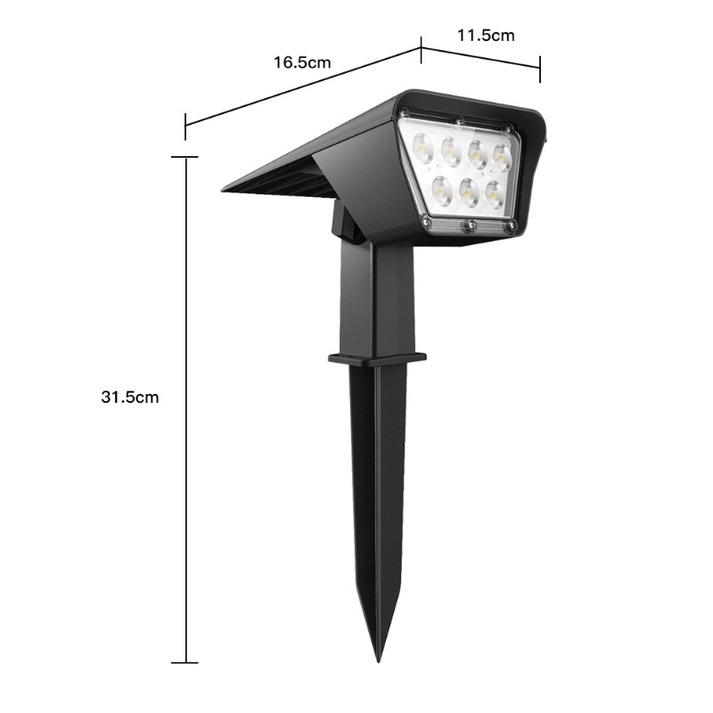 태양 광 스포트라이트 가든 라이트