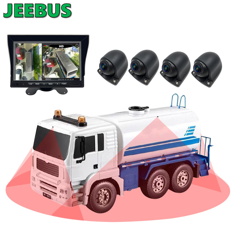4Way Revser 감시 360도 3D HD DVR를 가진 모든 둥근 새 전망 차 사진기 체계