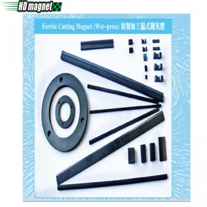 페라이트 절단 자석 (Wet-press)