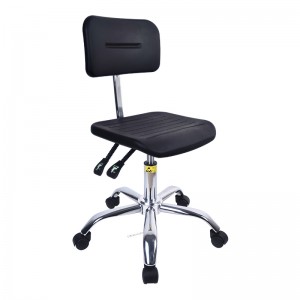 가동 가능한 ESD 정전기 방지 청정실 PU 거품 의자를 작동하는 산업 안전