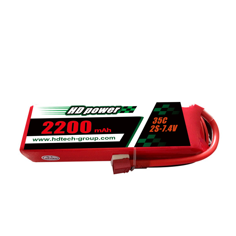 HD POWER 2200mAh 35C 2S 7.4V 리포 배터리