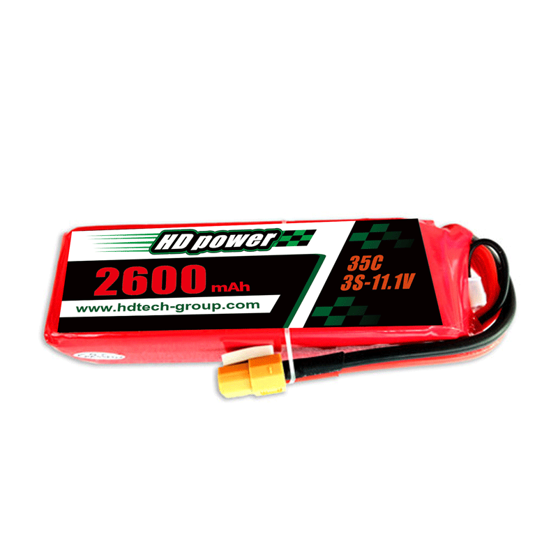 HDPOWER 2600mAh 35C 3S 11.1V 리포 배터리