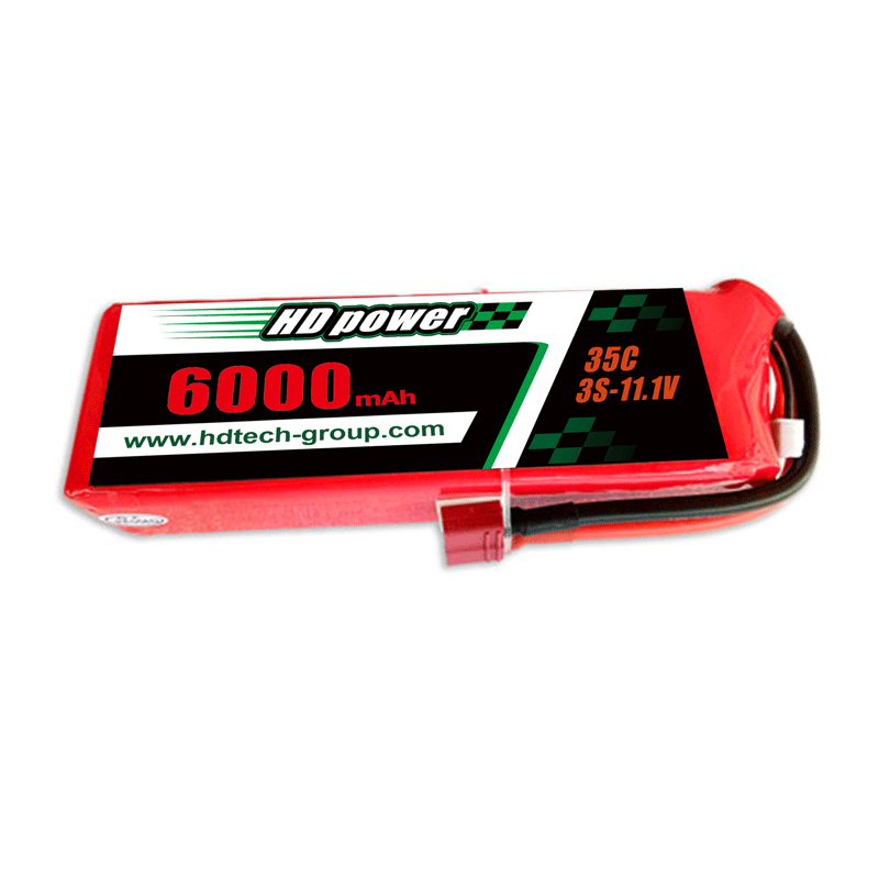 HD POWER 6000mAh 35C 3S 11.1V 리포 배터리