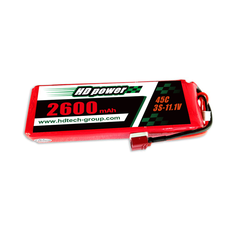 고 화질 전원 2600 mAh 45C 3S 11.1 V 리튬 배터리