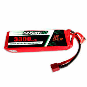 HD POWER 3300 mAh 45C 3S 11.1 V 리튬 배터리