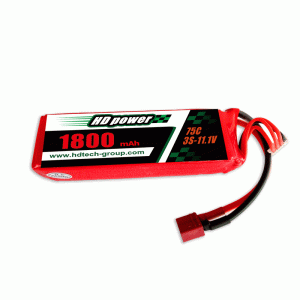 고 화질 전원 1800 mAh 75C 3S 11.1 V 리튬 배터리