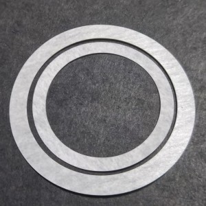 난연성 및 찢김 방지 절연지 흰색 DMD 아라미드 지 고온 원형 절연지 맞춤형 가공 0.15mm