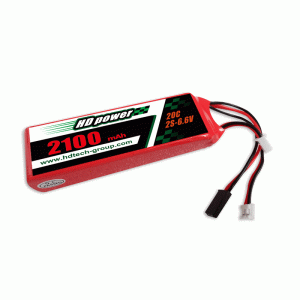 수신기 및 송신기 용 ETOP POWER 2100mAh (A) 20C 2SS 6.6V LiFe 배터리