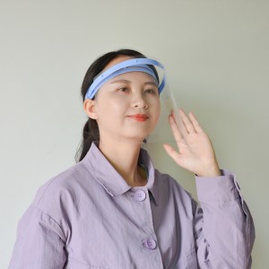안티 스플래시 분리형 치과 얼굴 방패 바이저 조정 가능한 얼굴 방패 바이저 판매를위한 명확한 얼굴 방패