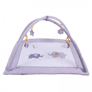 네모 난 놀이 패드. - 코끼리.