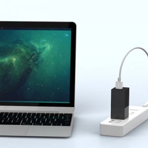 65W PD 충전기 GaN Tech 2 포트 고속 충전기